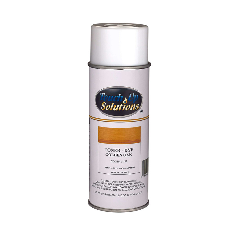 Dye Toner - Solvent Based - Aerosol - 12 oz - Color:Golden Oak